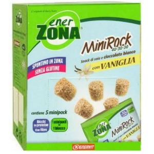 Minirock 40-30-30 vaniglia enervit enerzona 5 minipack da 24g