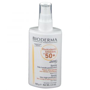 Bioderma Photoderm Mineral Spray Solare Minerale SPF 50+ Protezione Viso Corpo 100 g