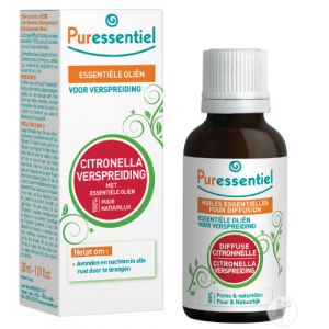 Puressentiel Oli Esseziali Per Diffusione Citronella + 3 Oli Essenziali