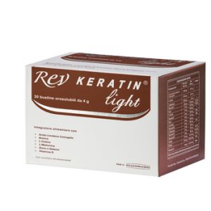 Rev keratin light integratore benessere unghie e capelli 30 bustine