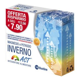 F&f Magnesio Potassio Inverno Act Integratore Alimentare 14 Bustine