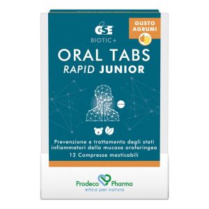 Gse Oral Tabs Rapid per Il Benessere Della Gola 12 Compresse