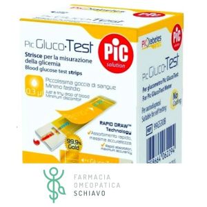 Pic Gluco Test Misurazione Glicemia 25 Strisce