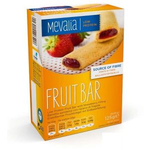 Mevalia Flavis Fruit Bar Barrette Aproteiche Alla Fragola 125g