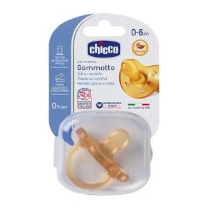 Chicco Physio Soft Gommotto Ciuccio in Lattice 0-6m+