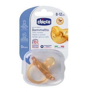 Chicco Physio Soft Gommotto Ciuccio in Lattice 6-12m+