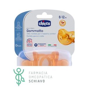 Succhietto Physioforma Soft 6-16m In Caucciu Chicco 2 Pezzi