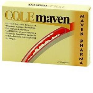 Colemaven Integratore Controllo Colesterolo 20 Compresse