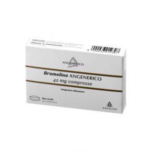 Angelini bromelina angenerico integratore alimentare 20 compresse rivestite