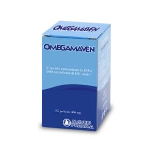 Omegamaven omega-3 integratore cardiovascolare 30 perle