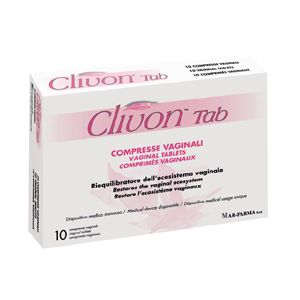 Mar-farma clivon tab compresse vaginali 10 pezzi