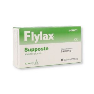 Flylax Supposte Glicerina Adulti 18x2500mg