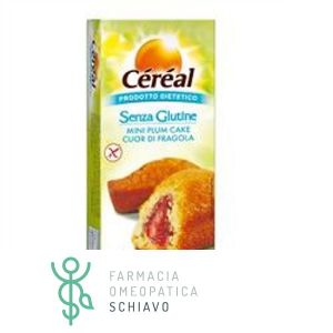 Céréal Mini Plum Cake Con Cuore Di Fragola Senza Glutine 210 g