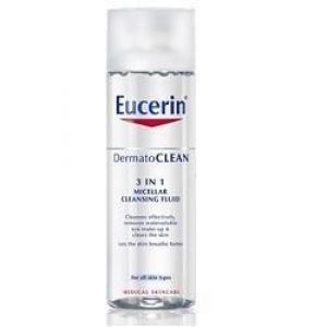 Eucerin DermatoClean Lozione Struccante Micellare 3in1 Viso 200 ml