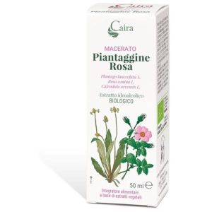 Caira Piantaggine Rosa Macerato Idroalcolico Gocce 50ml