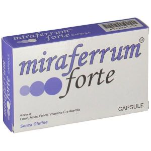 Miraferrum Forte 30 Capsule - Integratore di Ferro Potente