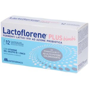 Lactoflorene Plus Bimbi Integratore Fermenti Lattici 12 Flaconcini