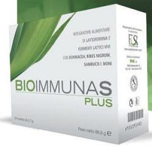 Bioimmunas Plus Integratore Difese Immunitarie 24 Bustine