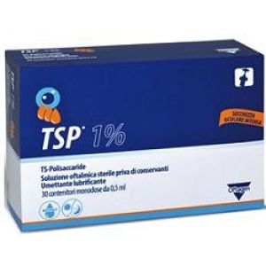 Tsp 1% Soluzione Oftalmica Umettante Lubrificante 30 Flaconcini Monodose 0,5ml