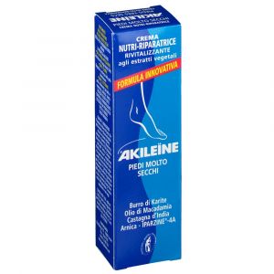 Akileine Crema Blu Nutriente Riparatrice Piedi Secchi 50ml