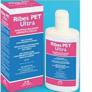 Nbf Lanes Ribes Pet Ultra Shampoo Balsamo Dermatologico Cani e Gatti 200 ml