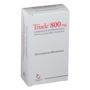 Triade 800 mg integratore 30 compresse effervescenti