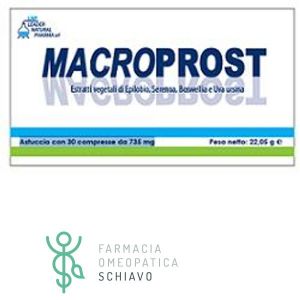 Lnp macroprost integratore alimentare 30 compresse 31,5g