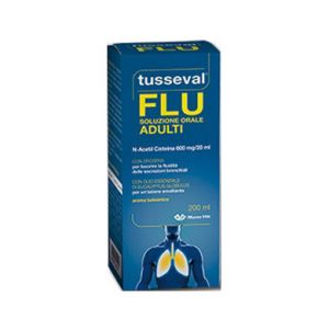 Tusseval Flu Sciroppo Integratore Fluidificante 200 ml