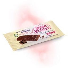 Senza Pensieri Biscobar Barretta Al Cacao Ricoperta Di Cioccolato Fondente Senza Glutine 25 g