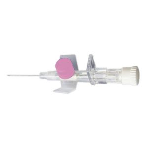 Pb Pharma Ago Cannula 18g Intravenoso A 2 Vie i Alette Rosa