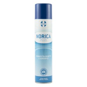 Norica Plus Spray Disinfettante per Oggetti e Superfici Essenza Balsamica Presidio Medico Chirurgico 300ml
