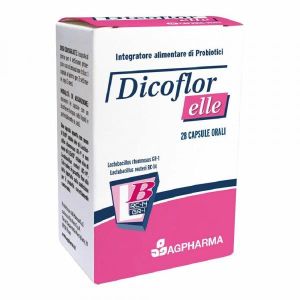 Dicoflor Elle 28 Capsule Integratore Probiotico per Il Benessere Intestinale