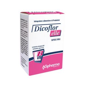 Dicoflor elle integratore flora batterica 28 capsule