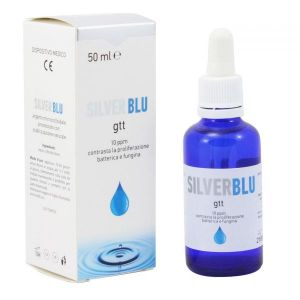 BioGroup Silver Blu Gocce a Uso Topico 50ml Argento Colloidale