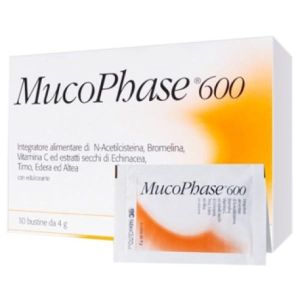 Mucophase 600 10 Bustine 40g