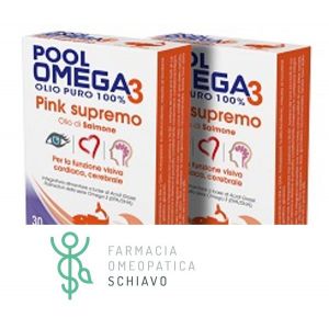 Pool Omega3 Pink Supremo Integratore 30 Capsule