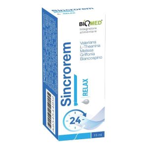 Sincrorem Relax Integratore Gocce 15ml