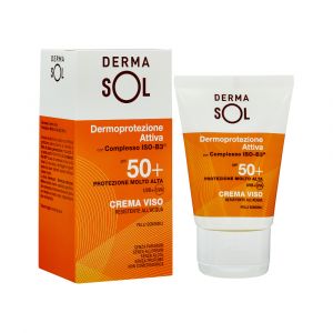Dermasol Crema Solare Viso SPF 50+ Protezione Molto Alta 50 ml
