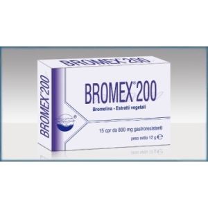 Bromex 200 Integratore Infiammazioni Arti 15 Compresse