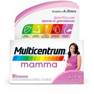 Multicentrum Mamma Integratore Donne in Gravidanza 30 Compresse