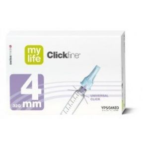 Clickfine Ago Extra Thin Wall Per Penna Insulina Gauge32 Lun