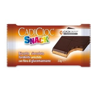Cadicioc snack fondente biscotto e cioccolato 1 barretta