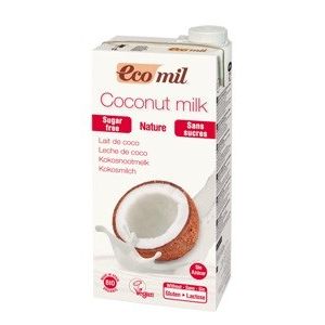 Ecomil Latte Di Cocco Bio Senza Zucchero 1 L