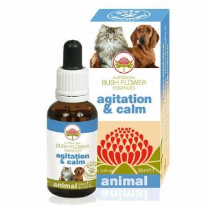 Bush Flower Essences Fiori Australiani Agitation & Calm per Uso Veterinario Gocce 30ml