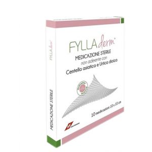 Medicazione Sterile Non Aderente Fylladerm 10 X 10 Cm X 10 B