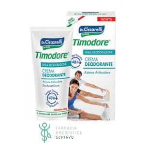 Timodore Crema Deodorante Piedi 48h Antisudore 50ml