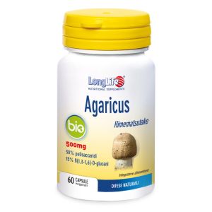 Agaricus Longlife Orgánico 60cps