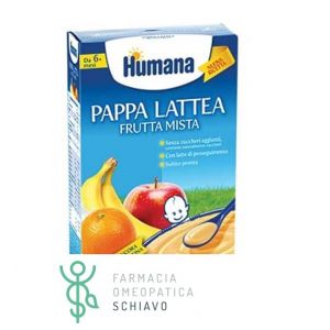 Humana Pappa Lattea Frutta Mista 230g 6mesi+