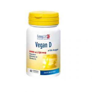 Longlife Vegan D 2000 U.i. Integratore Alimentare 60 Compresse