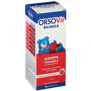Orsovit Ricarica Sciroppo Energizzante Multivitaminico Per Bambini 150ml